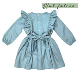 Just Chillin' Long Sleeve Frill Dress