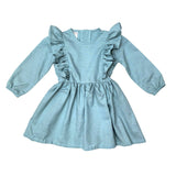 Just Chillin' Long Sleeve Frill Dress