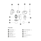 BabyWombWorld In-Bra Rechargeable Breast Pump