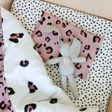 Spotted Cot Fitted Sheet