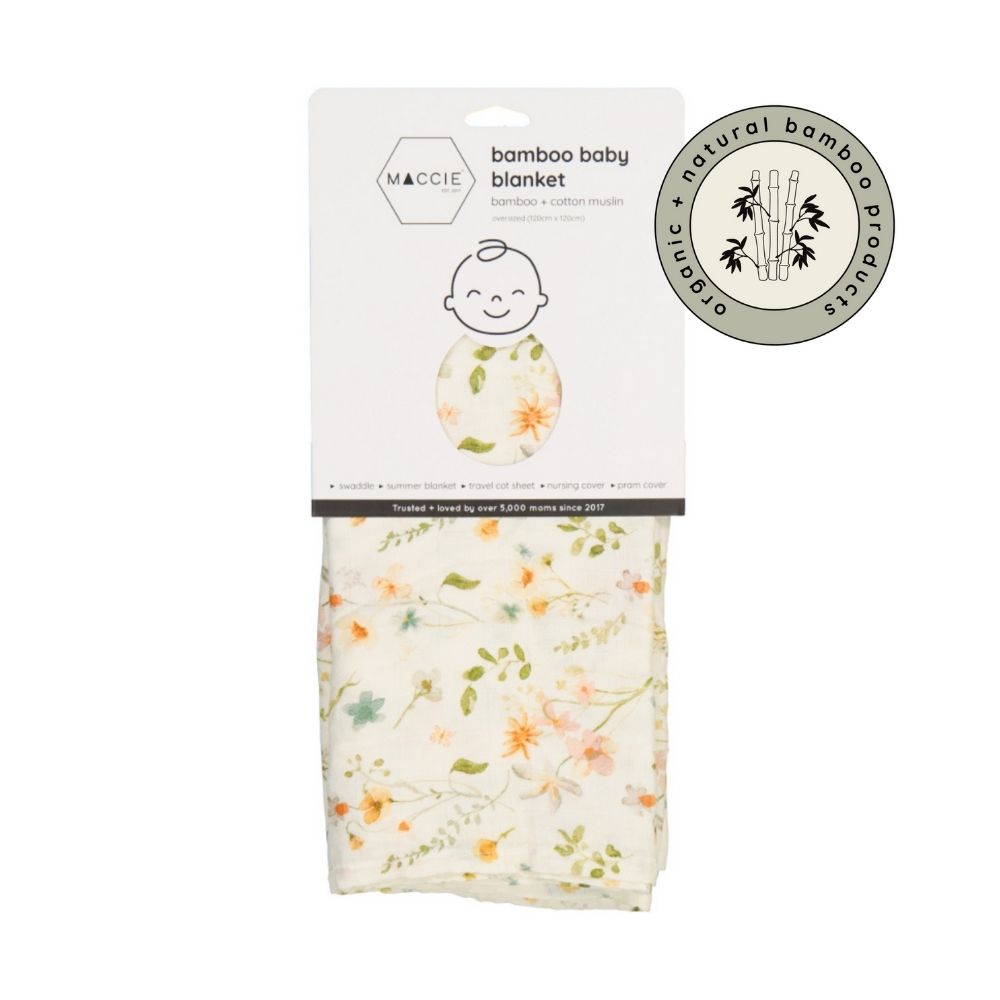 MACCIE Bamboo Cotton Swaddle