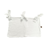 Tulips & Tea Waffled Muslin Cot Organiser