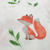 Baby Fox Bamboo Swaddle
