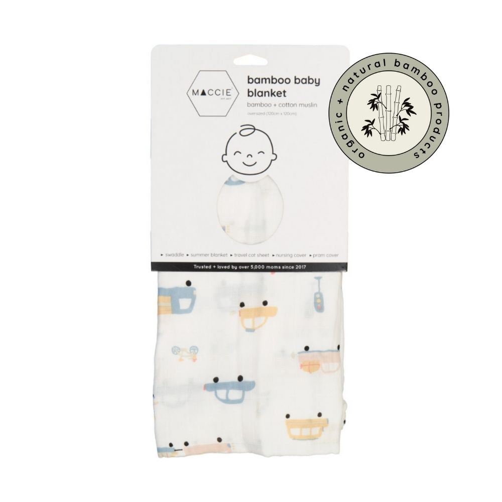 MACCIE Bamboo Cotton Swaddle