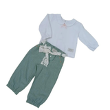 Meerkat Embroidered Girl Pants