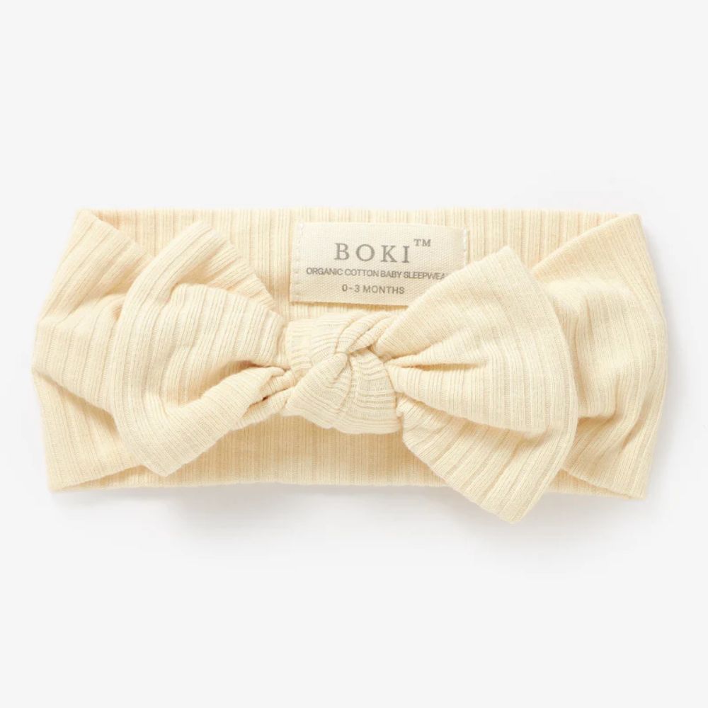 Boki Organic Cotton Baby Girl Headband