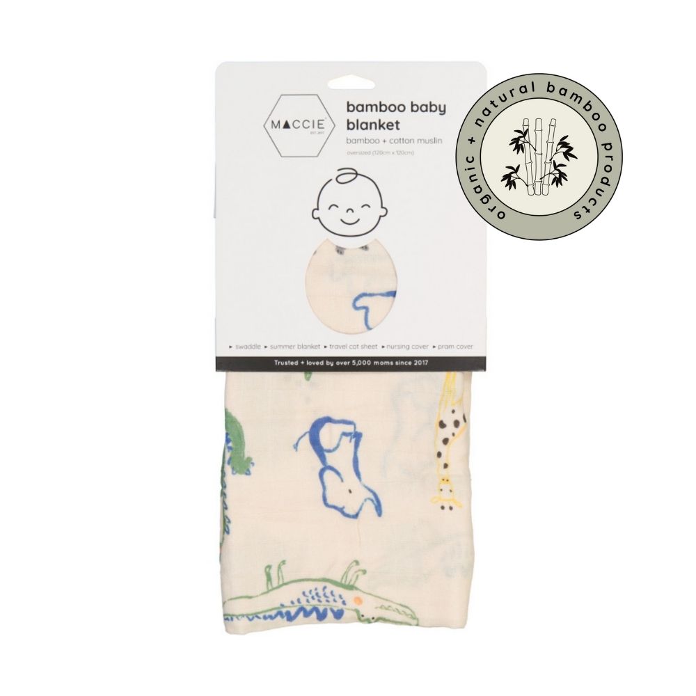 MACCIE Bamboo Cotton Swaddle