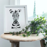 Baby Safari Animals Art Prints