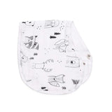 MACCIE 2-in-1 Burp Cloth & Bib Set