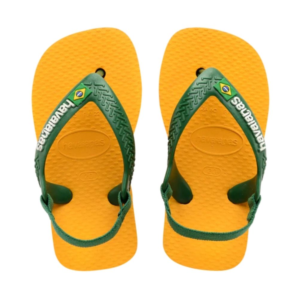 Havaianas Baby Brazil Logo Flip Flop Sandals