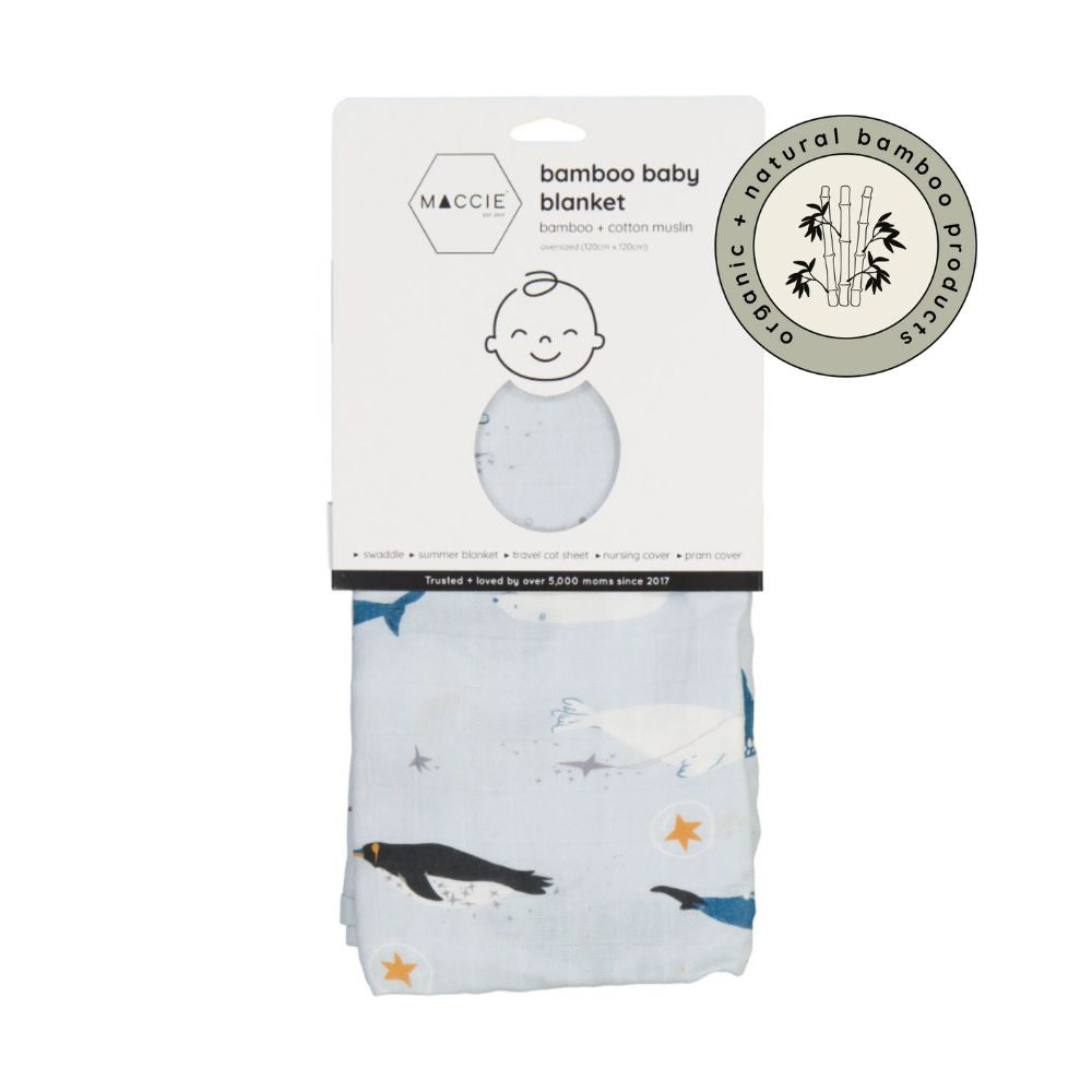 MACCIE Bamboo Cotton Swaddle