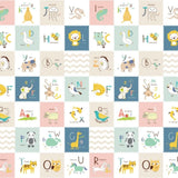 Tayla Jean Neutral Animals & Alphabet Folding Play Mat