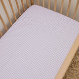 Phlo Studio Washed Cotton Cot Fitted Sheet