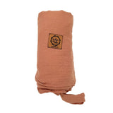 Tulips & Tea Waffled Muslin Swaddle