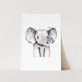 Baby Safari Animals Art Prints