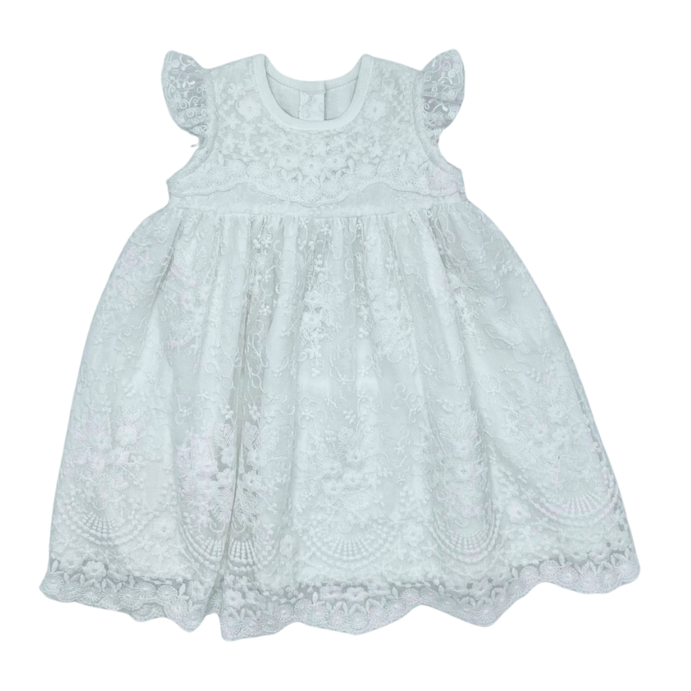 Meerkat Viola Vintage Lace Short Sleeve Dress