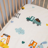 Phlo Studio Washed Cotton Cot Fitted Sheet