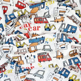 Baby Service Vehicles Bamboo Swaddle