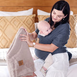 Tulips & Tea Waffled Muslin Swaddle