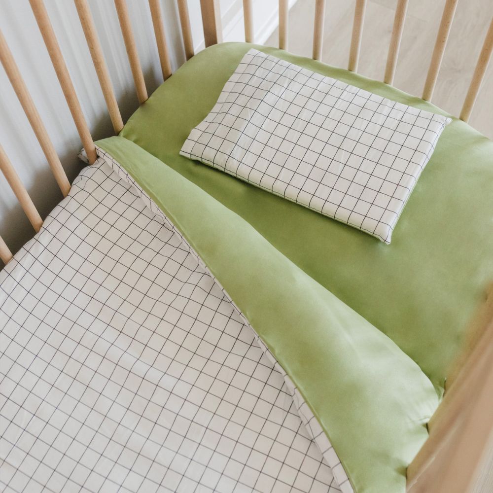 Phlo Studio Washed Cotton Cot Duvet Set