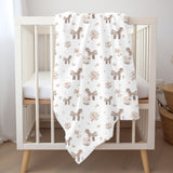 Aai Aai Baby Swaddle and Beanie Set