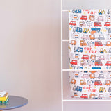 Baby Service Vehicles Bamboo Swaddle