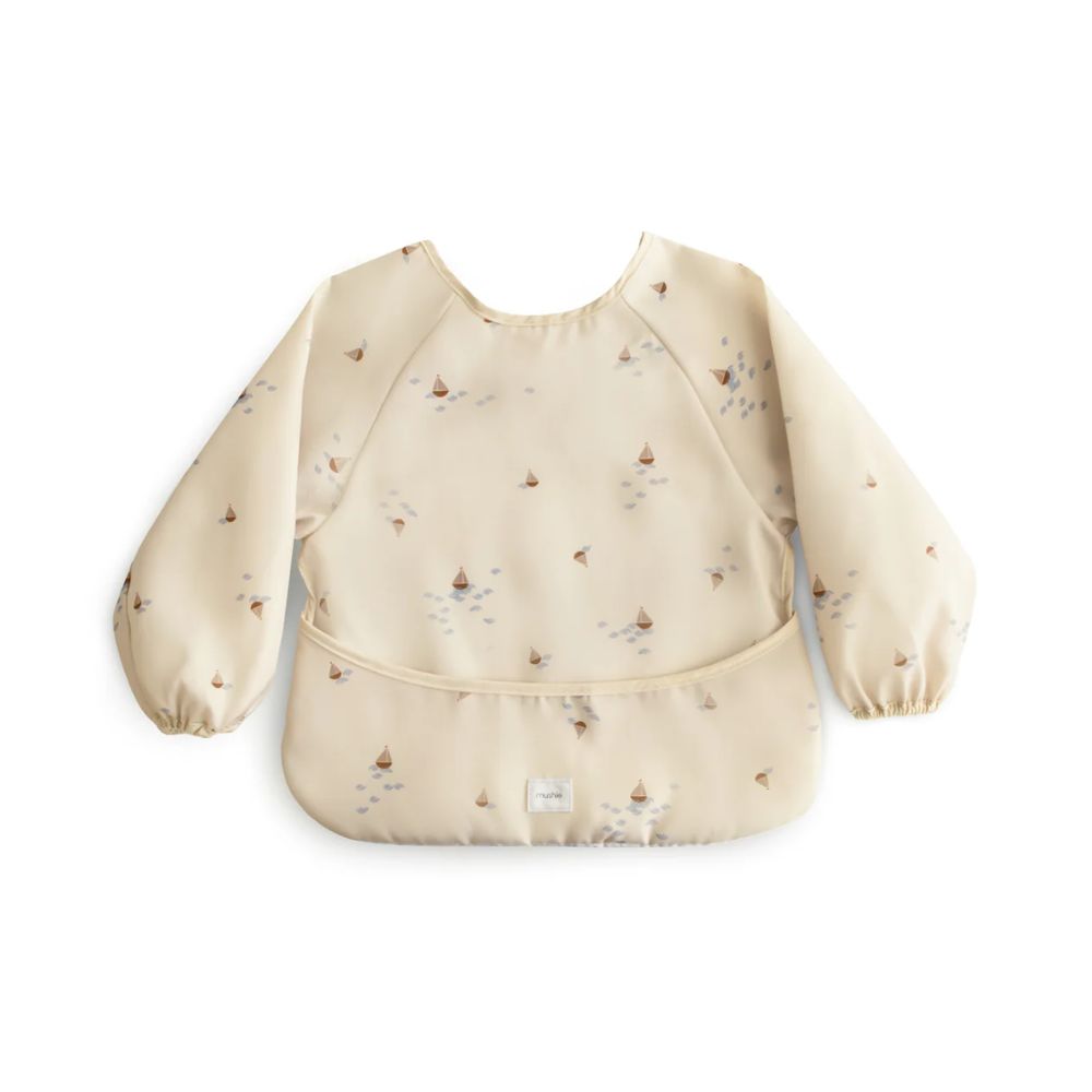 Mushie Long Sleeve Bib