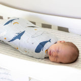 Baby Arctic Creatures Bamboo Swaddle