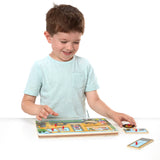 Melissa & Doug The Wheels on the Bus Song Puzzle