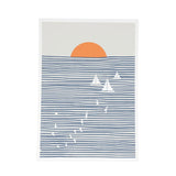 Linear Ocean with Object Art Prints