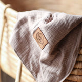 Tulips & Tea Waffled Muslin Swaddle