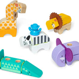 Melissa & Doug Blockables Safari Play Set