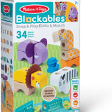 Melissa & Doug Blockables Safari Play Set
