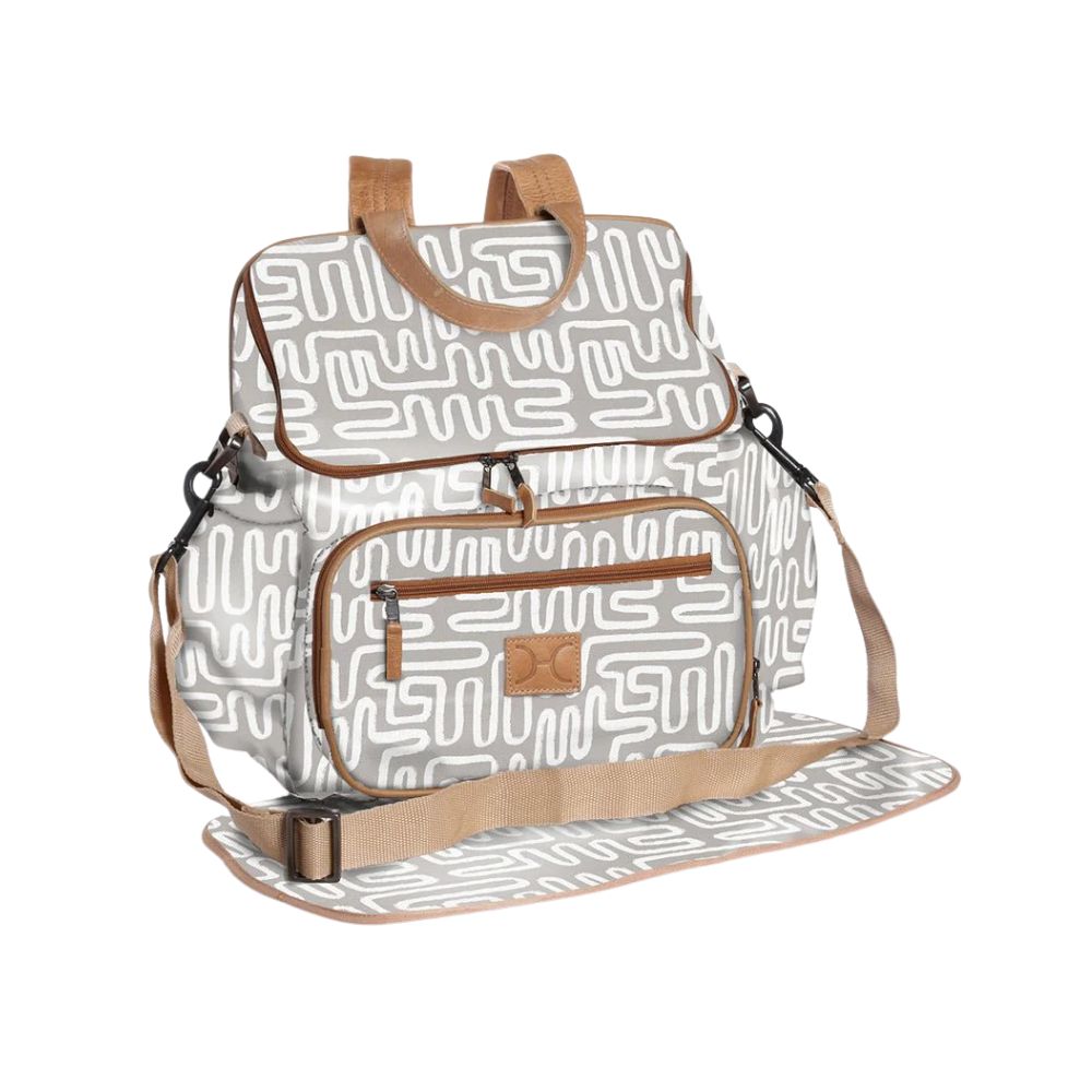 Thandana Laminated Changing Backpack