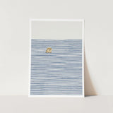 Linear Ocean with Object Art Prints