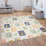 Tayla Jean Neutral Animals & Alphabet Folding Play Mat
