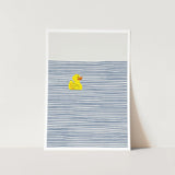 Linear Ocean with Object Art Prints