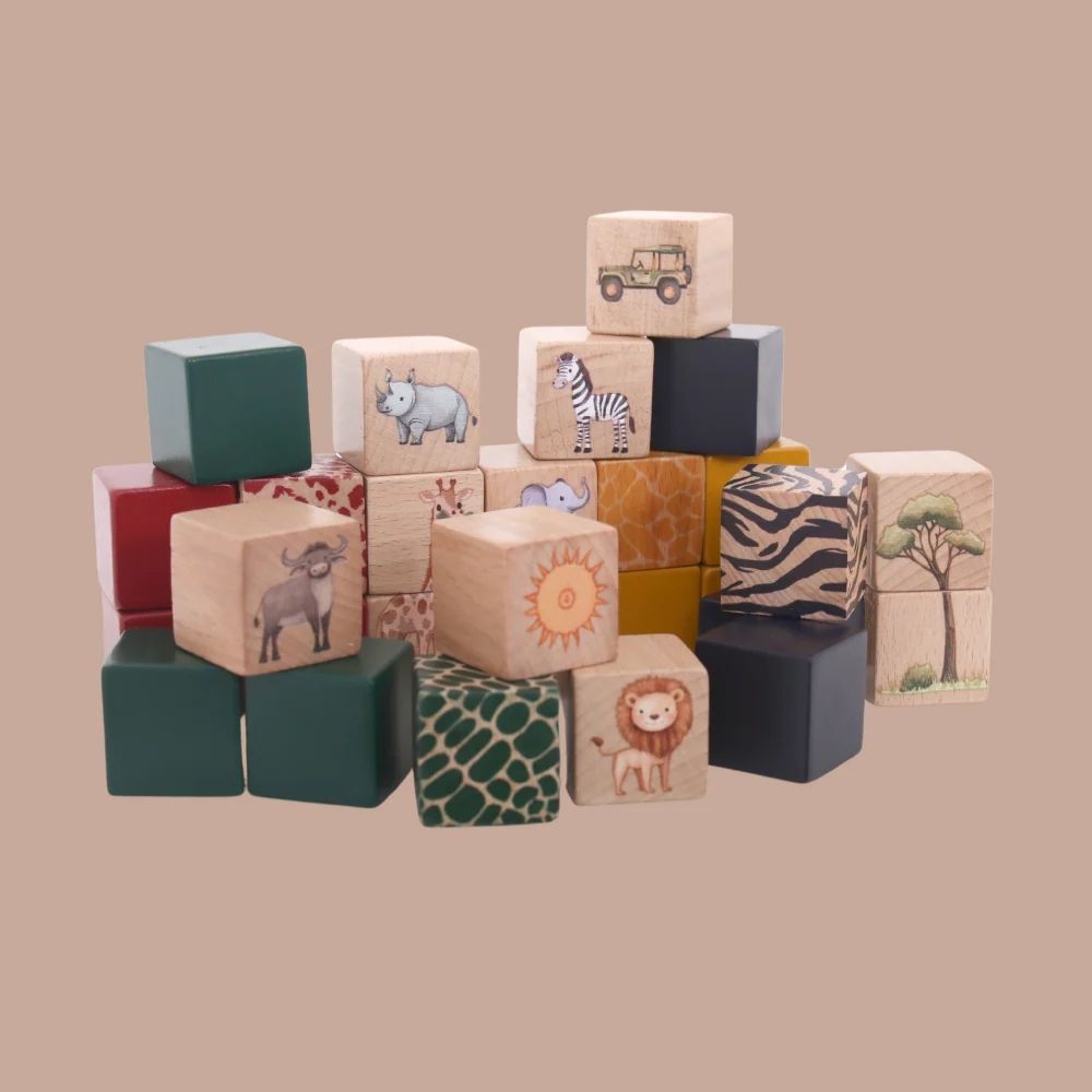 Grow Baby 28-Piece Building Blocks