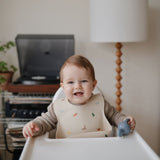 Mushie Silicone "No Mess" Bib