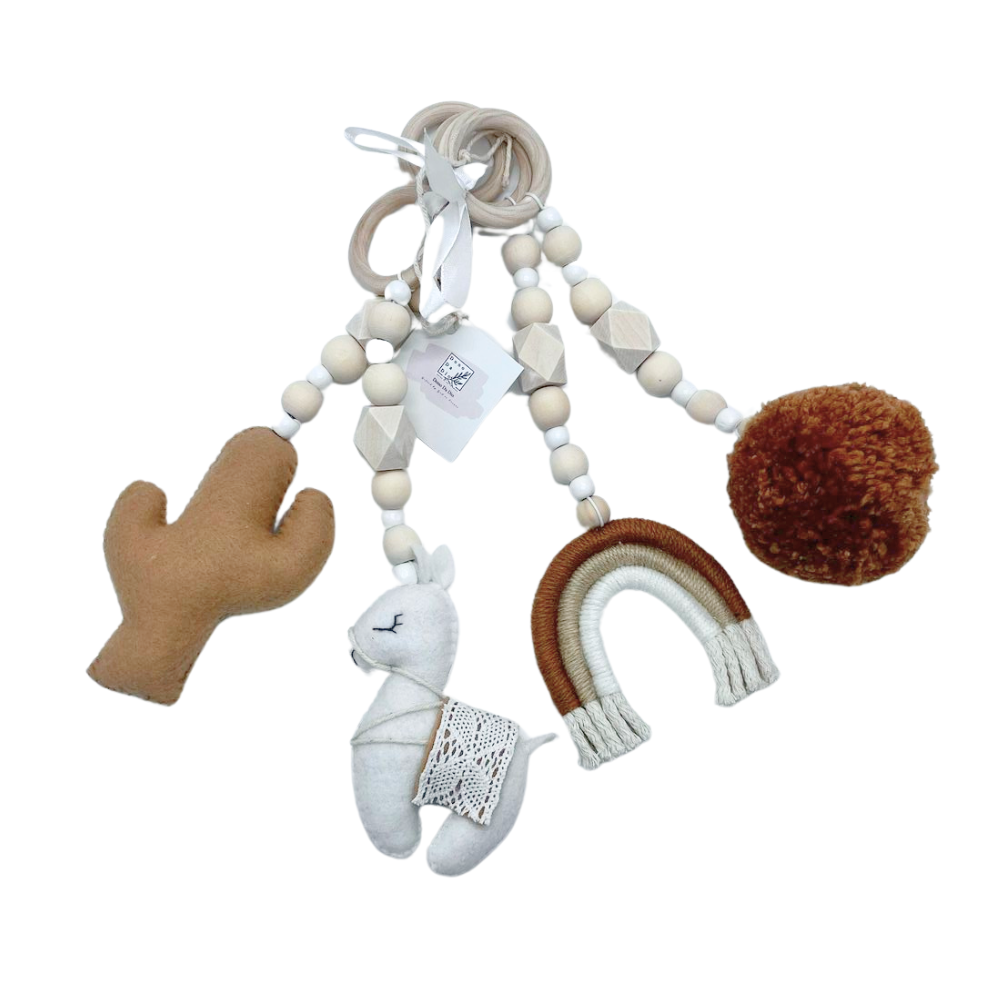 Dono Da Dio Pom Pom Boho Lama Dangle Set