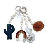 Dono Da Dio Pom Pom Boho Lama Dangle Set