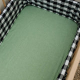 Phlo Studio Washed Cotton Cot Fitted Sheet