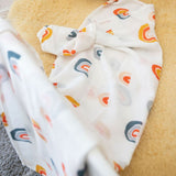 Baby Rainbow Bamboo Swaddle