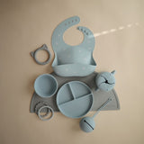 Mushie Silicone "No Mess" Bib