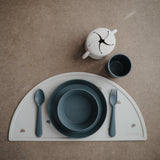 Mushie 2 Pack Round Plates
