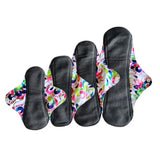 Bamboo Splash 4 Piece Menstrual Pad Set