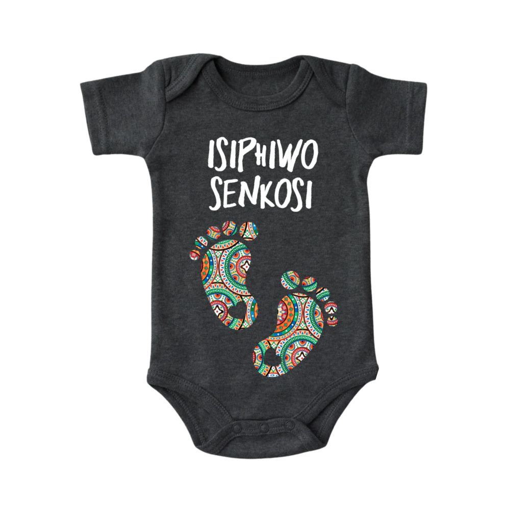 Ingane Zulu Baby Onesies