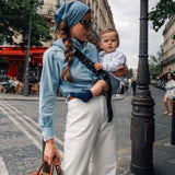 Wildride Indigo Stripe Toddler Carrier