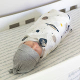 Baby Planets Bamboo Swaddle