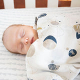 Baby Planets Bamboo Swaddle